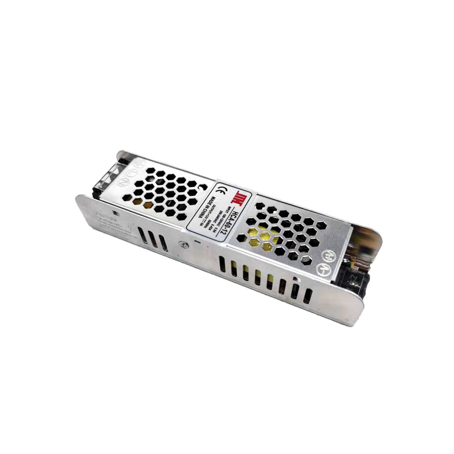 HCC-L Series IP20 60W Long Shape LED Power Supply | LED Driver Manufacturer
