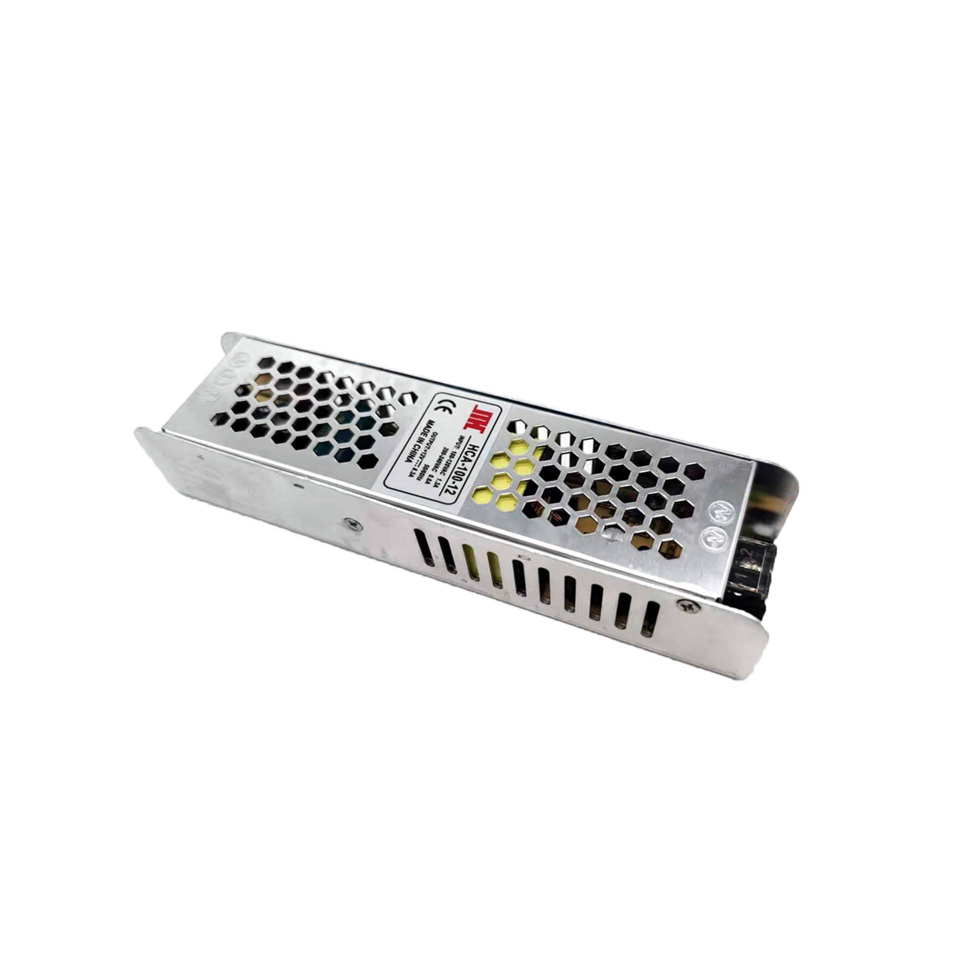 HCC-L Series IP20 Long Shape LED Power Supply 100W | JMHC Manufacturer